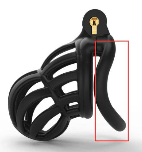 Resin Chastity Cage - Bondage Shop