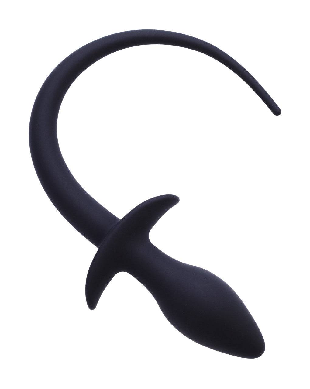 KinKi Silicone Tail Butt Plug - Black