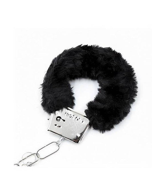 Kinki Furry Cuffs - Black - Bondage Shop