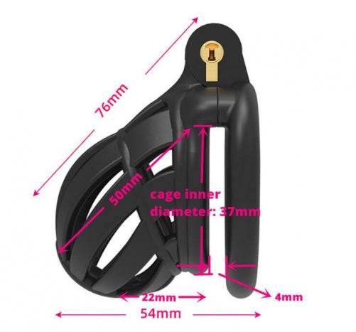 Resin Chastity Cage - Bondage Shop