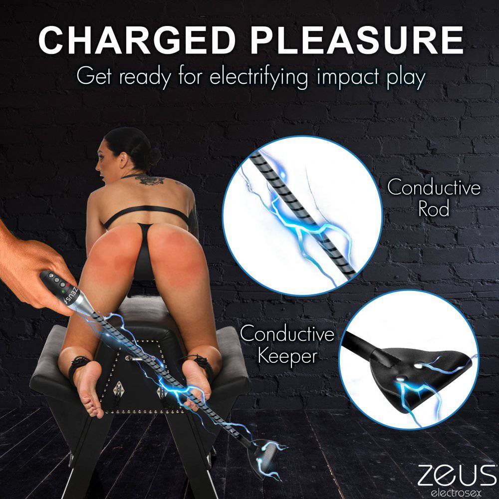 Zeus Electrosex Riding Crop
