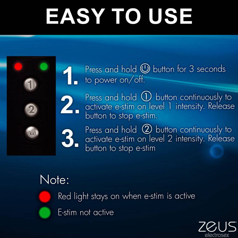 Zeus Electrosex Riding Crop