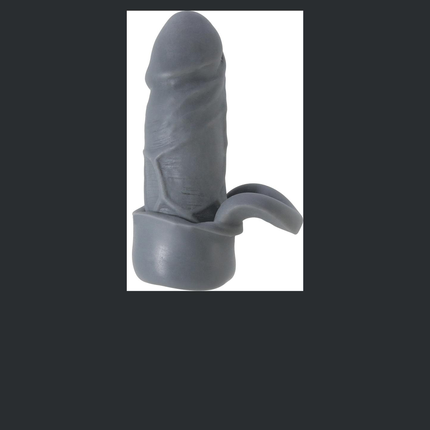 REALISTIC PENIS SLEEVE - BLACK