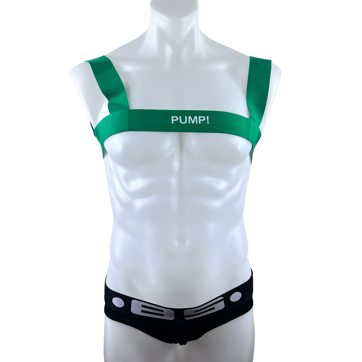 Pump Elastic Bulldog Harness - Bondage Shop