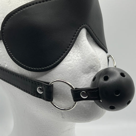 gag & blindfold - Bondage Shop