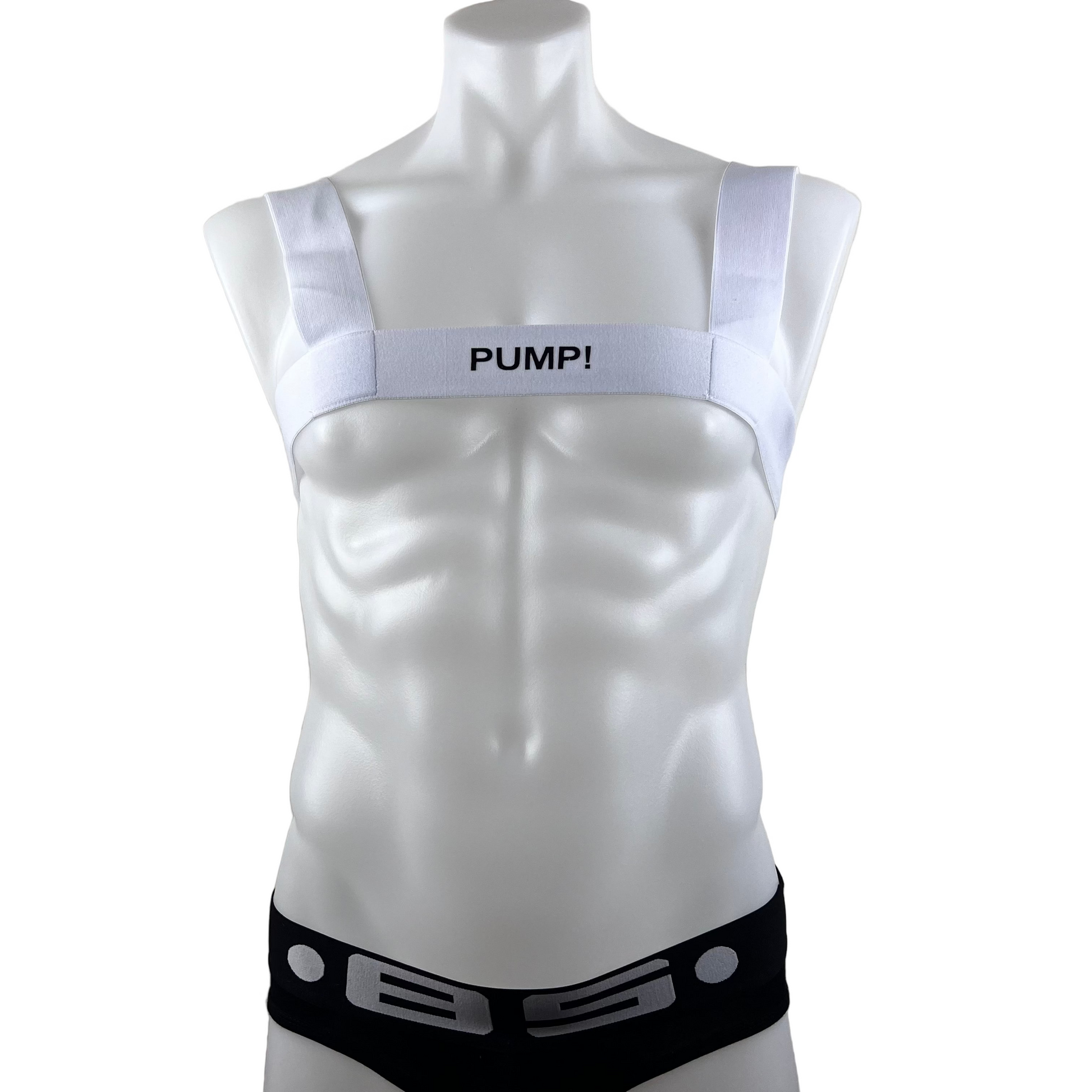 Pump Elastic Bulldog Harness - Bondage Shop