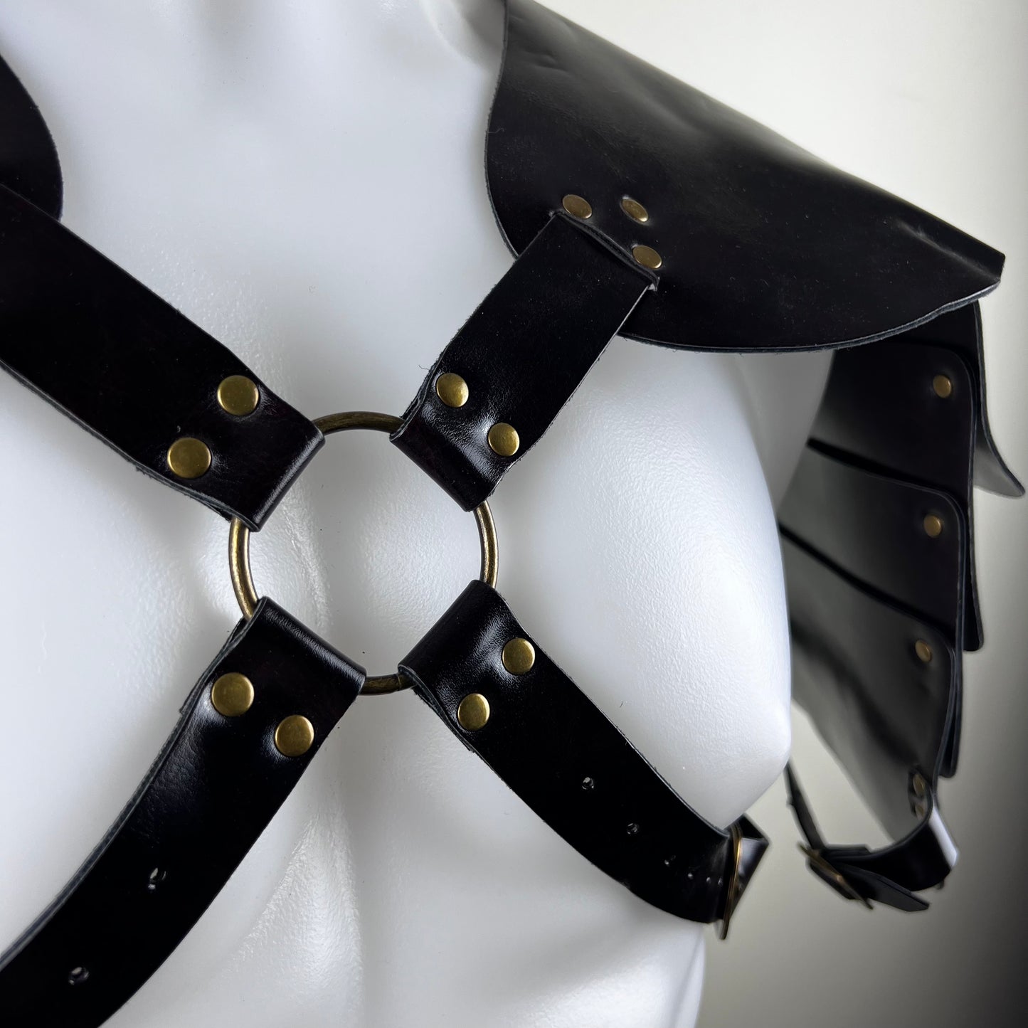 Steampunk Armour Harness - Bondage Shop