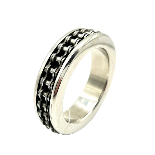 FIDGET SPINNER STAINLESS STEEL COCKRING