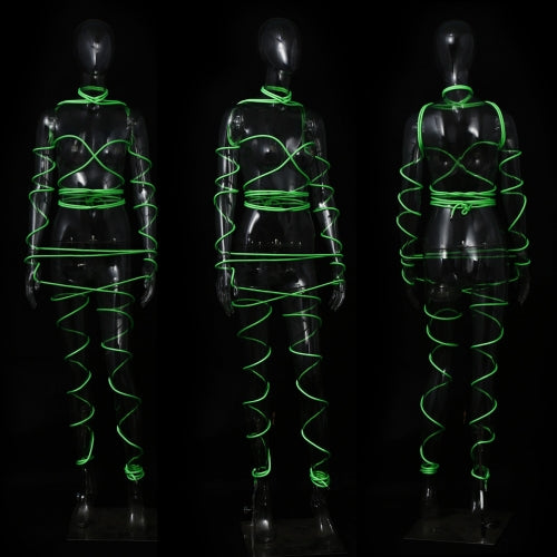 Glow in the Dark Green Rope 10m