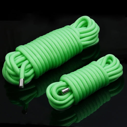 Glow in the Dark Green Rope 10m