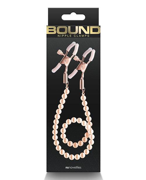 Bound Nipple Clamps – Rose Gold