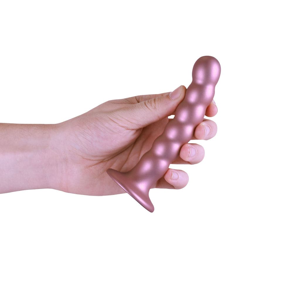 Beaded Silicone G-Spot Dildo