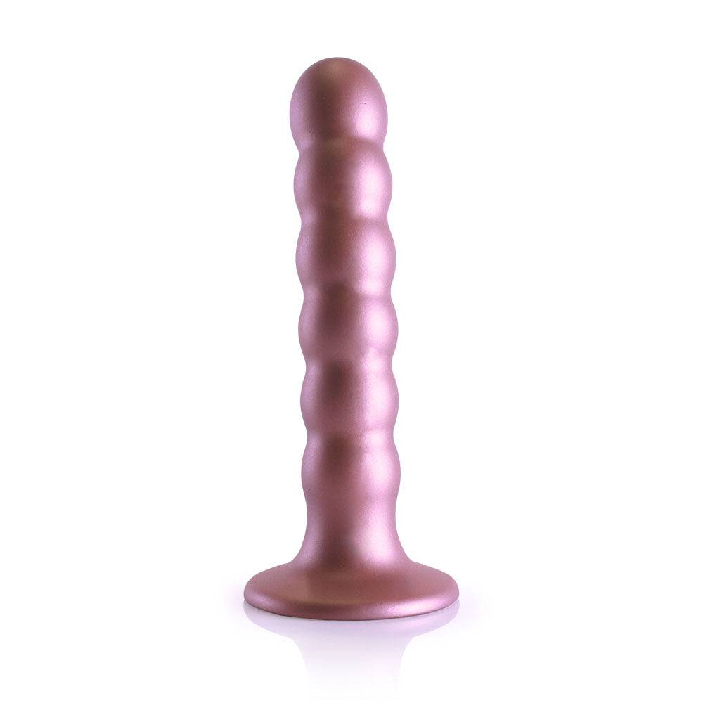 Beaded Silicone G-Spot Dildo