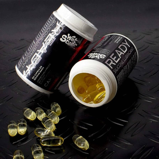 Wet Stuff Ready Silicone Bodyglide Caps Jar 60 Pack