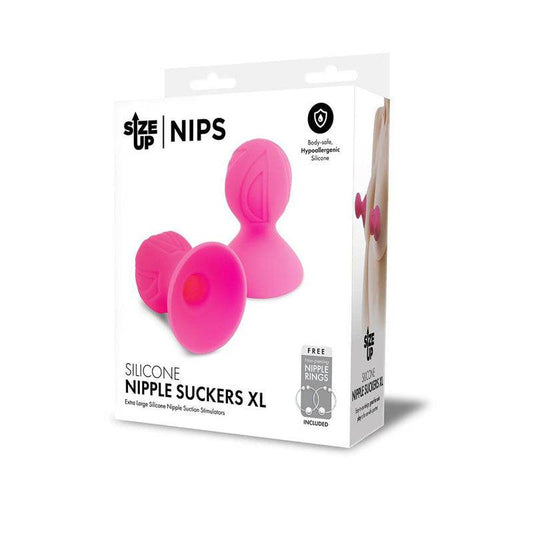 Silicone Nipple Suckers XL - Bondage Shop