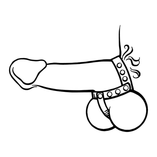 Cock Strap T Bar - Lucrezia De Sade