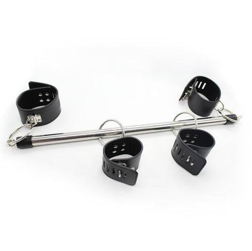 Spreader Bar with Restraints - Bondage Shop