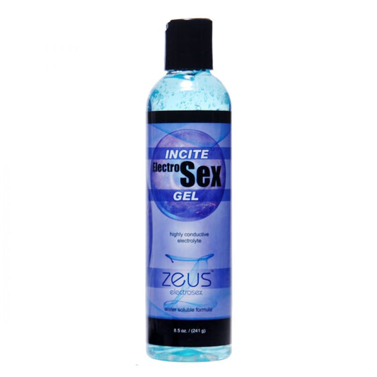 Zeus Incite Electrosex Gel - 8.5 oz - Bondage Shop