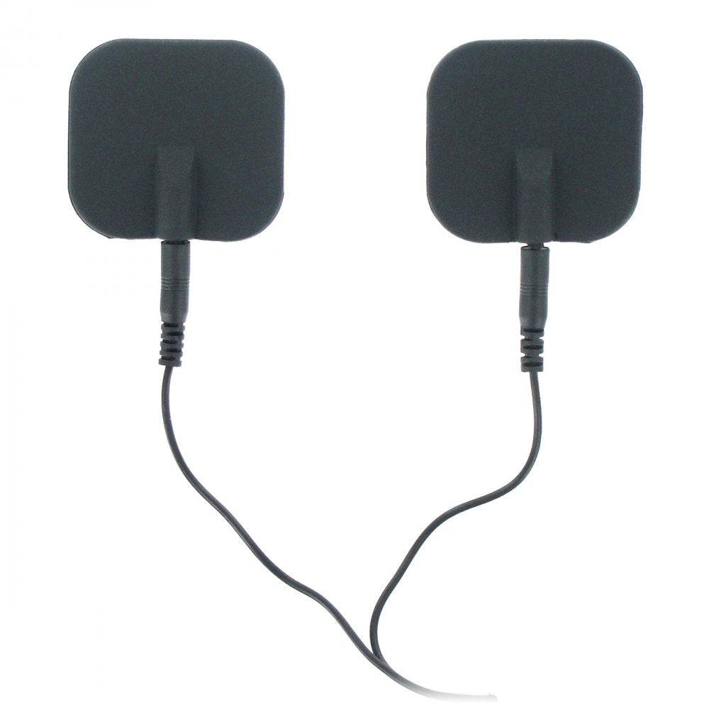 Zeus Electrosex- Deluxe Silicone Black Electro Pads