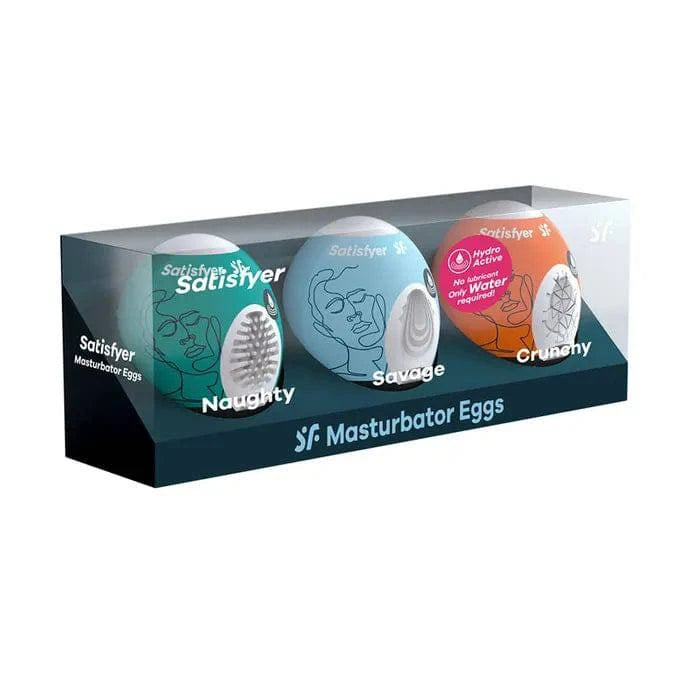 Masturbator Eggs - Mixed 3 Pack