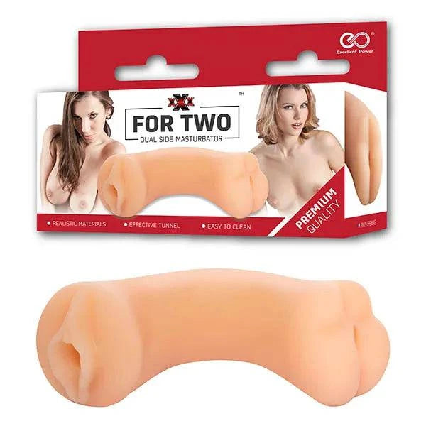 Pussy & Ass Dual Ended Stroker - Bondage Shop