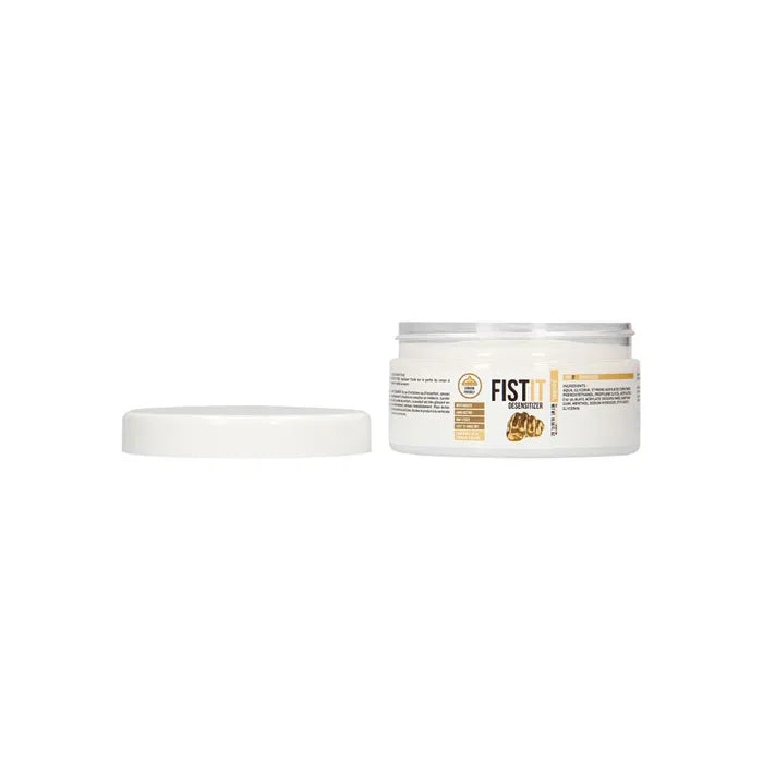 White jar with 'FIST' branding on a white background