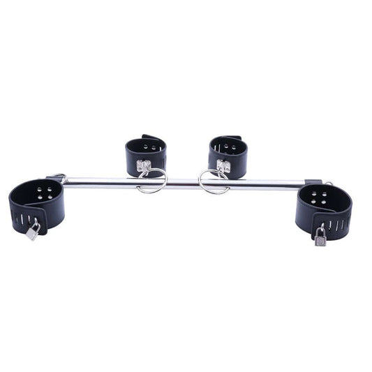 Spreader Bar with Restraints - Bondage Shop