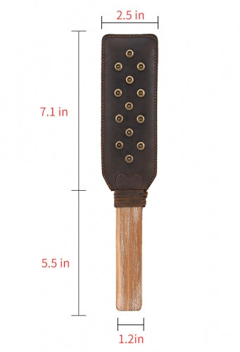 Eyelett Leather Paddle
