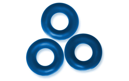 Fat Willy 3 Pc Jumbo Cockrings Space Blue