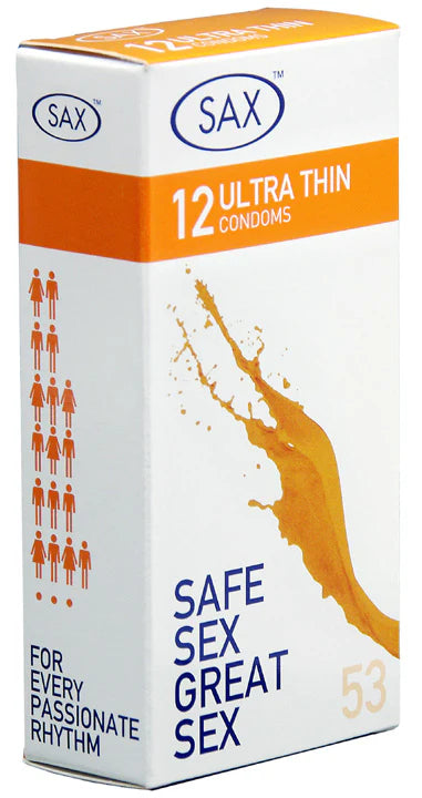 Sax Ultra Thin 12 Condoms