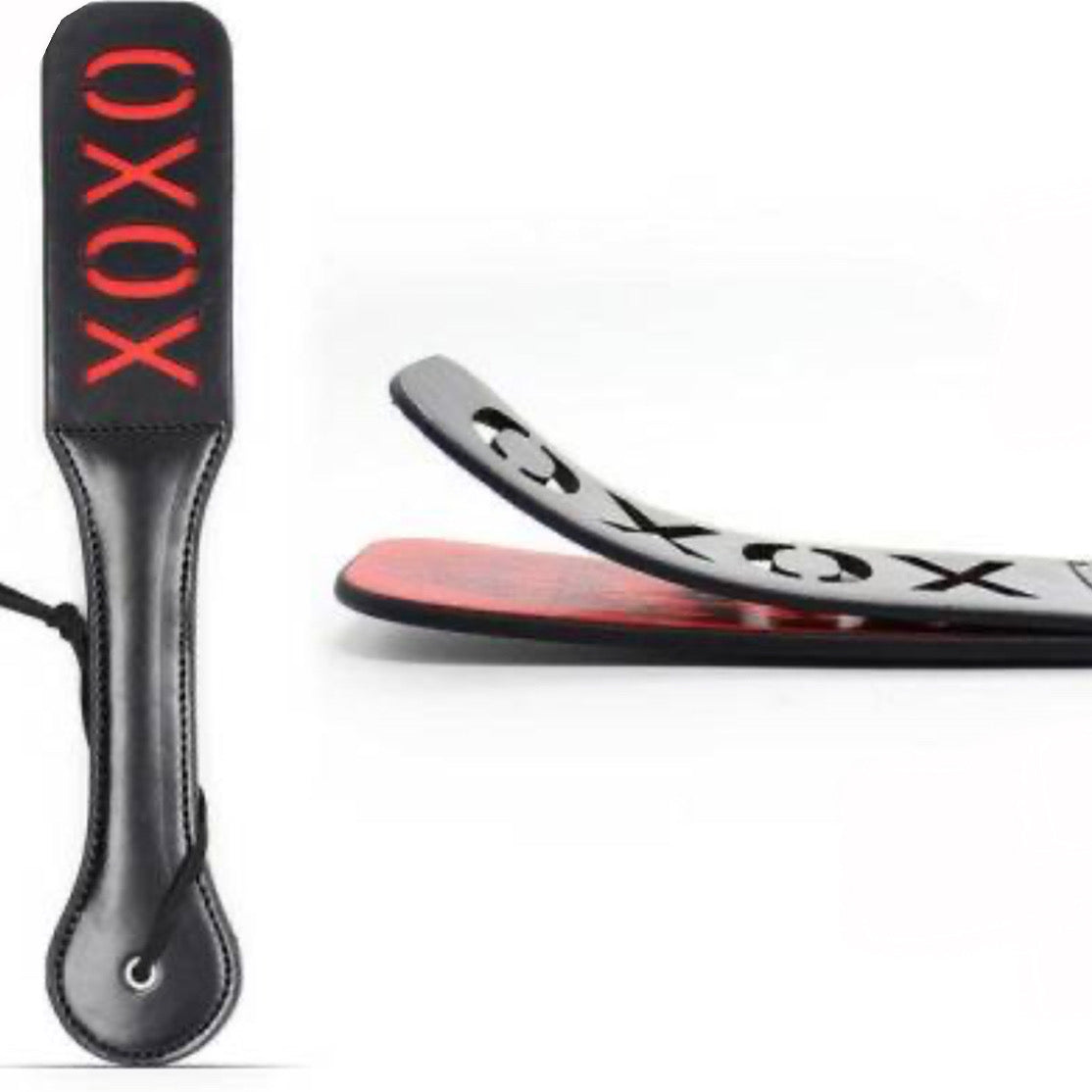 PU Leather Paddle - XOXO