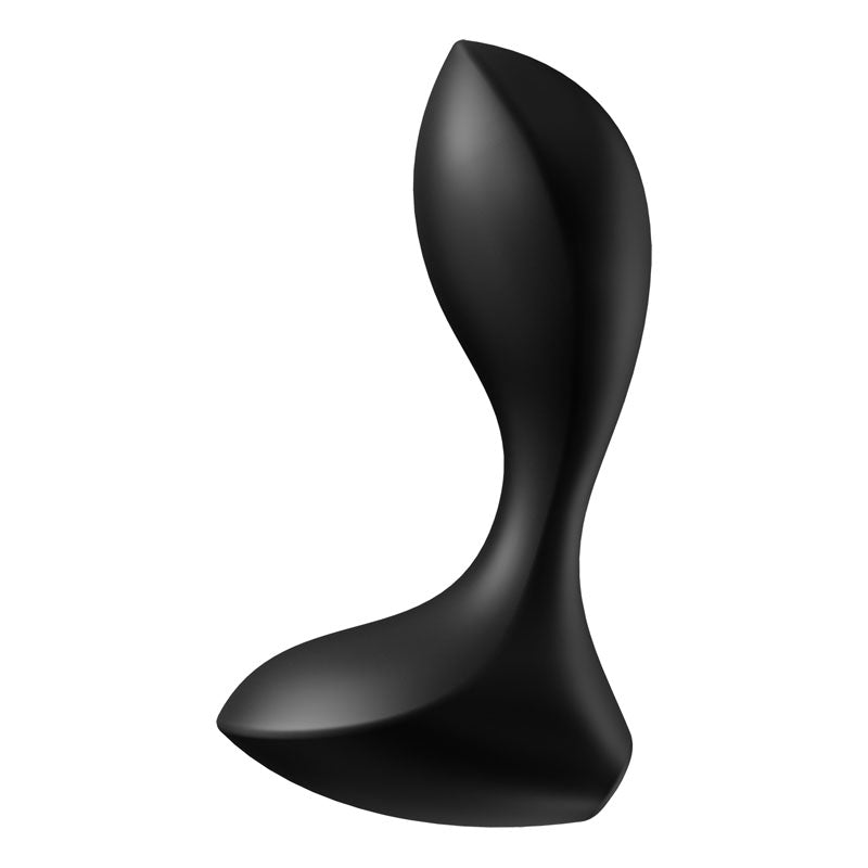 Satisfyer Backdoor Lover - Black USB Rechargeable Vibrating Butt Plug