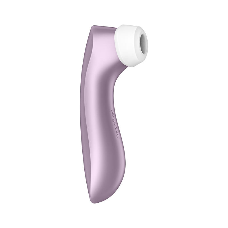 Satisfyer Pro 2+ Purple - Purple Touch-Free USB-Rechargeable Clitoral Stimulator with Vibration