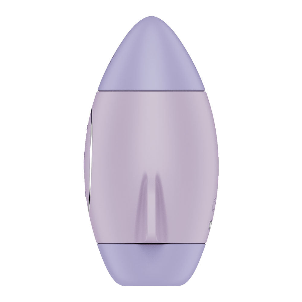 Satisfyer Mission Control - Violet - Violet USB Rechargeable Vibrating Air Pulse Stimulator