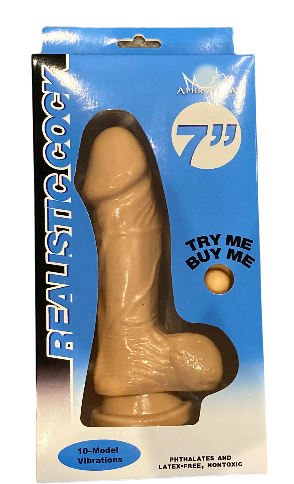 10 MODE VIBRATING 7" REALISTIC DONG