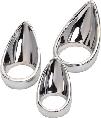 Metal Tear Drop Cock Ring