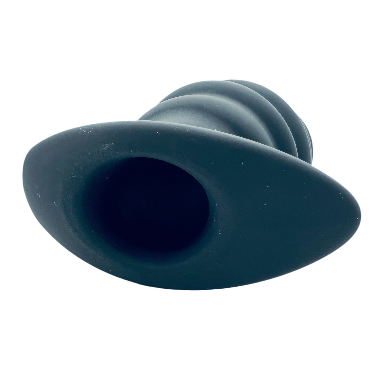 Ribbed Silicone Screw Tunnel Plug