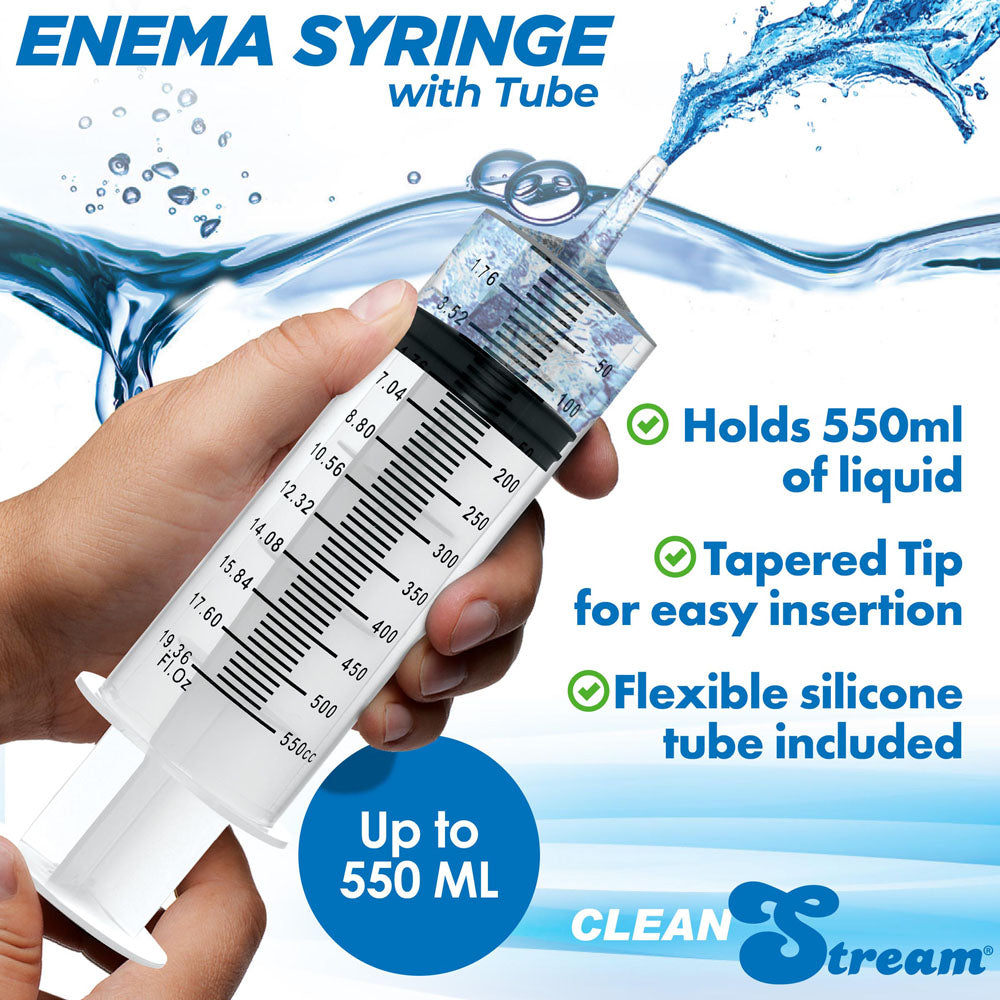 CleanStream 150ml Enema Syringe - Cleanser Syringe