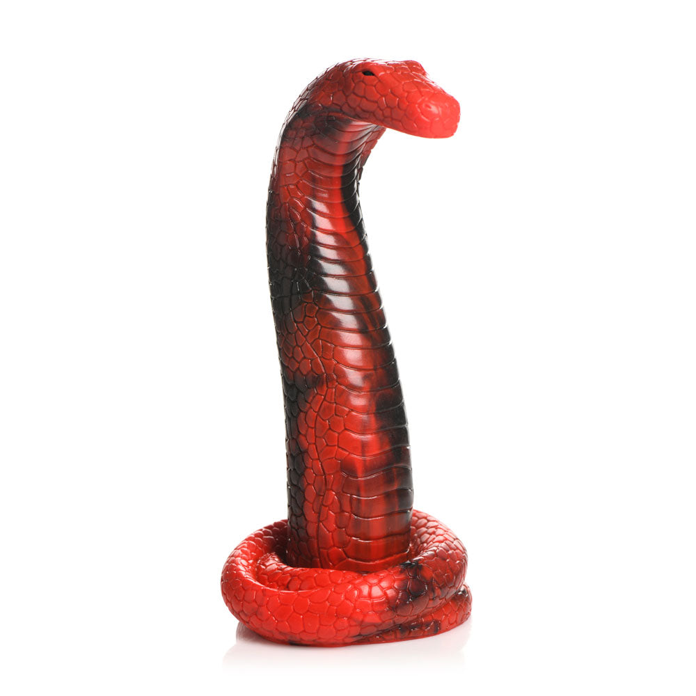 Creature Cocks King Cobra Silicone Dildo - Red 21.4 cm Fantasy Dildo