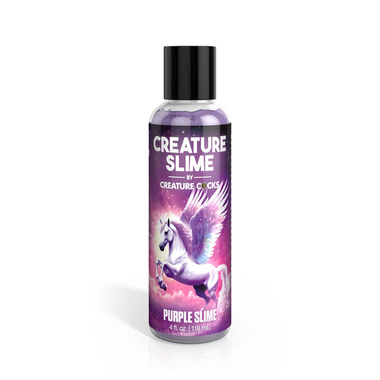 Creature Slime by Creature Cocks - Purple Slime - Purple Water Based Lubricant - 118 ml Bottle