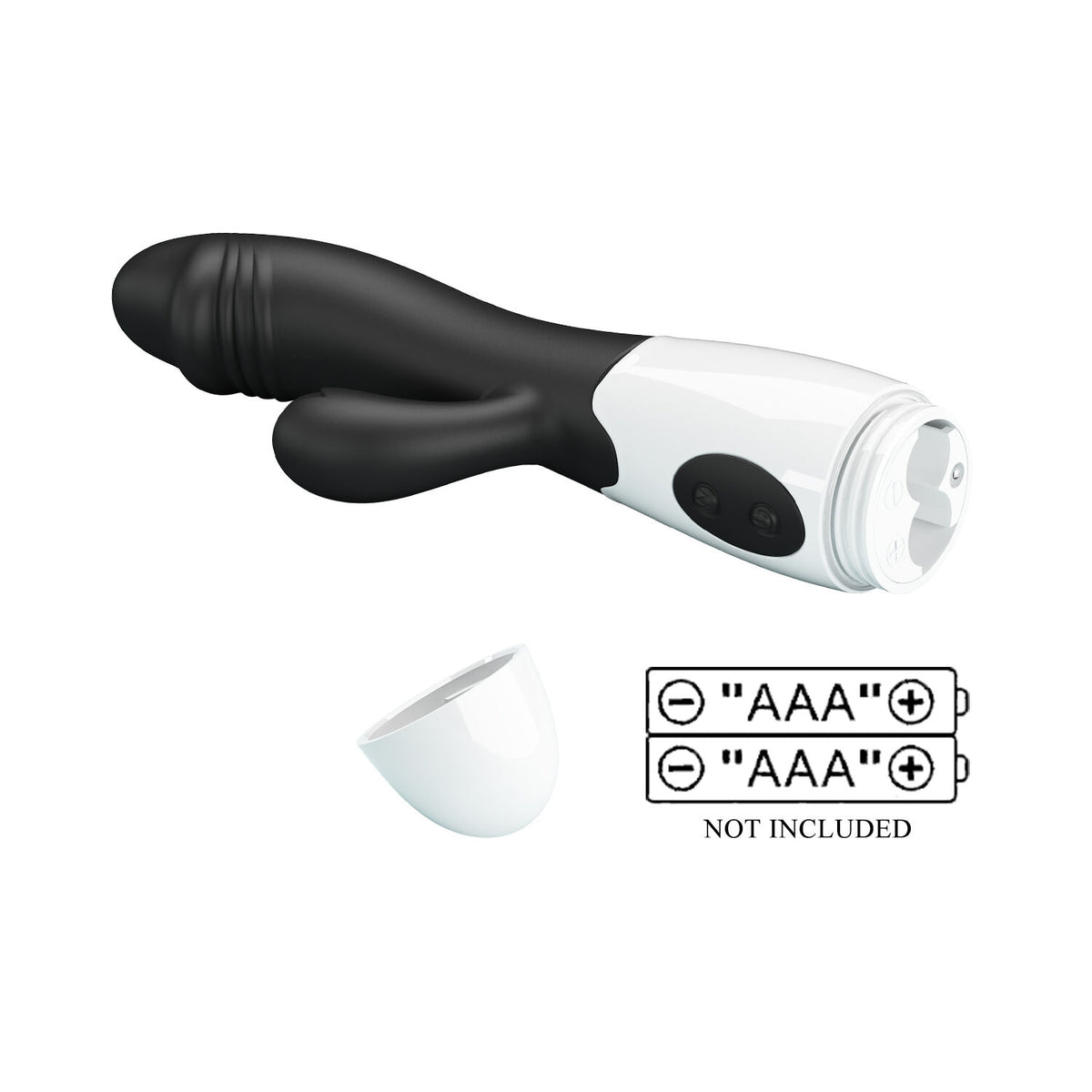 "SNAPPY" Black Vibrator