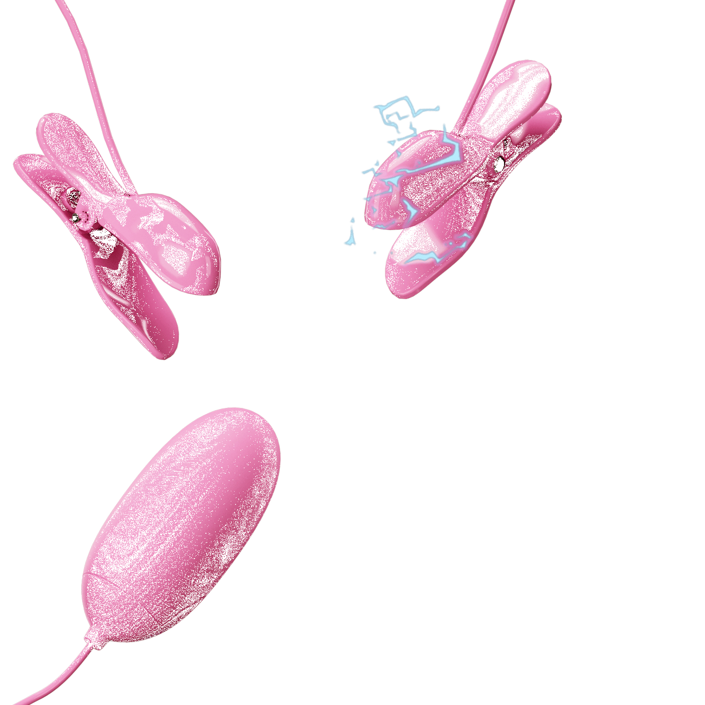 ELECTRIC SHOCK AND VIBRO BULLET NIPPLE CLAMP