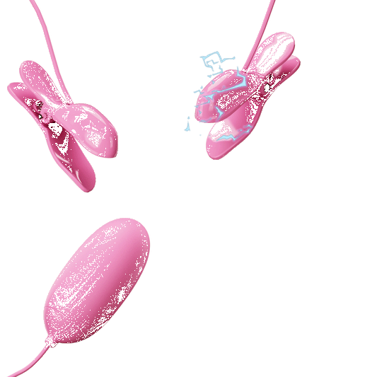 ELECTRIC SHOCK AND VIBRO BULLET NIPPLE CLAMP