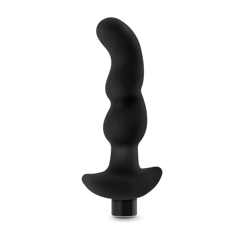 Anal Adventures Platinum Vibrating Prostate Massager 03 - Black USB Rechargeable 15.2 cm Prostate Massager