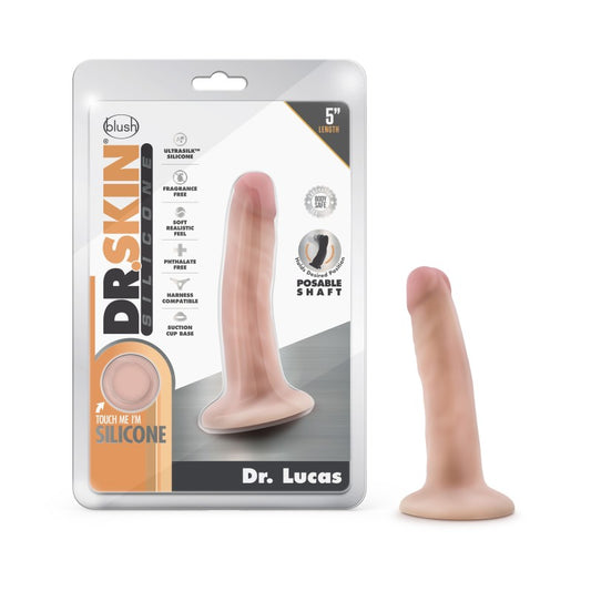 Dr. Skin Silicone Dr. Lucas - Flesh 14 cm Dong