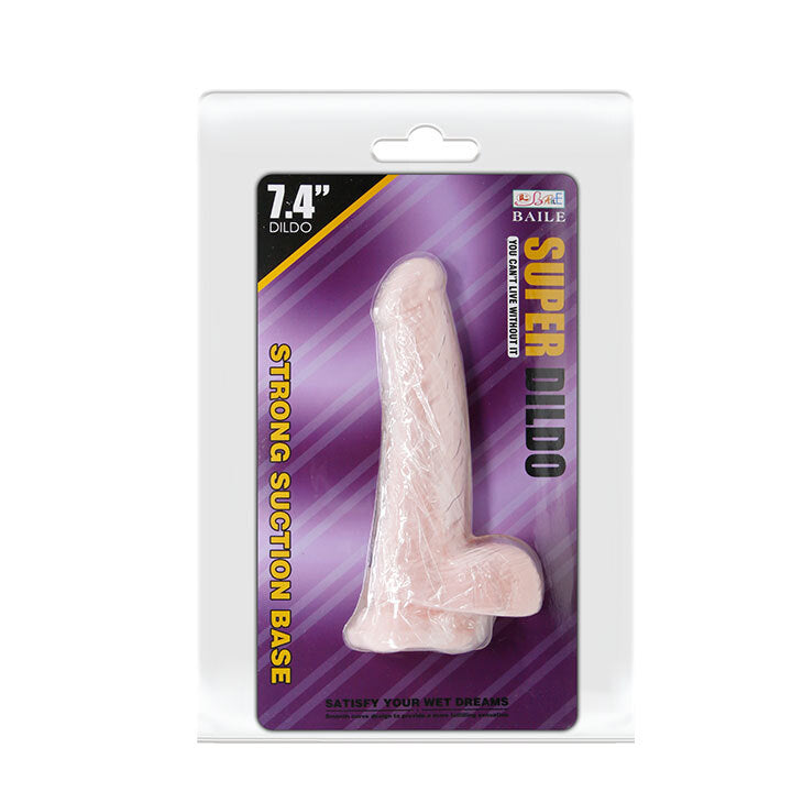 Super Dildo packaging with product and branding details on a white background