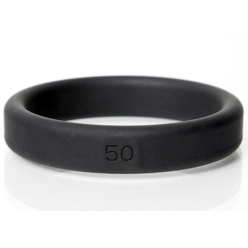 Boneyard Silicone Ring 50mm - Black 50 mm Cock Ring