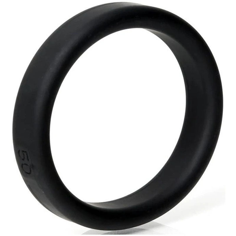 Boneyard Silicone Ring 50mm - Black 50 mm Cock Ring