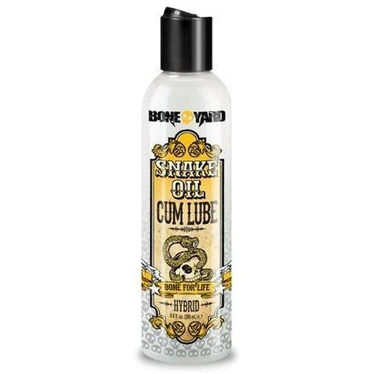 Boneyard Snake Oil Cum Lube 236 ml - Hybrid Cum Lubricant - 236 ml Bottle