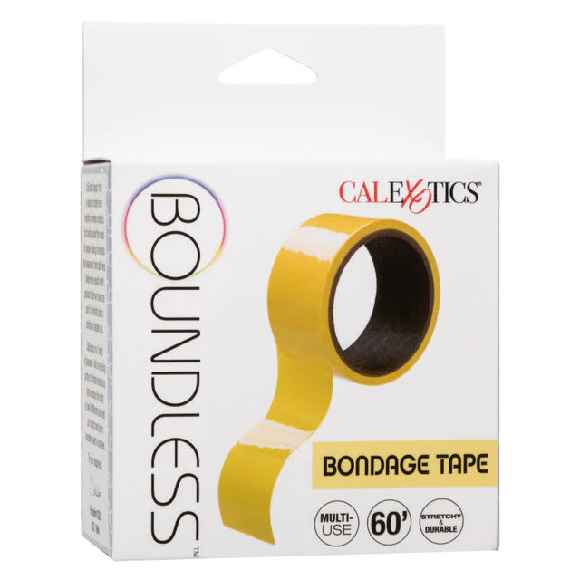 Box of Boundless Bondage Tape by Calexotics on a white background